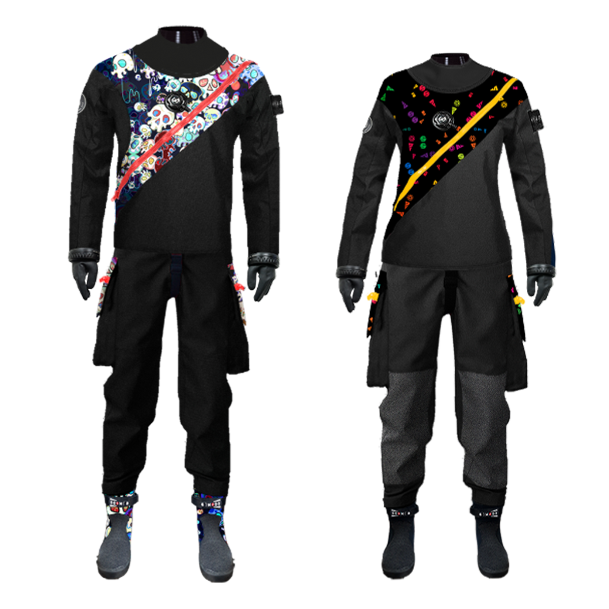 CUSTOM SCUBA DRYSUIT -MDY